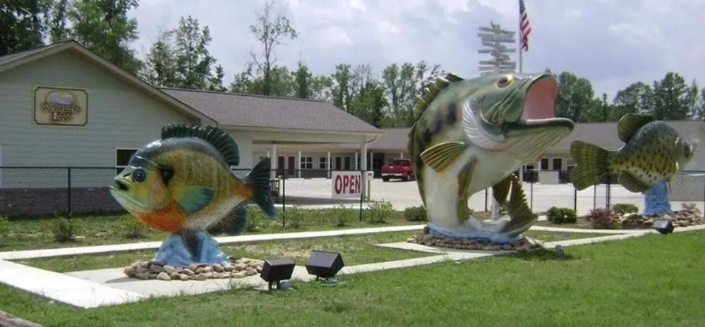 Weiss Lake Lodge Centre Bagian luar foto